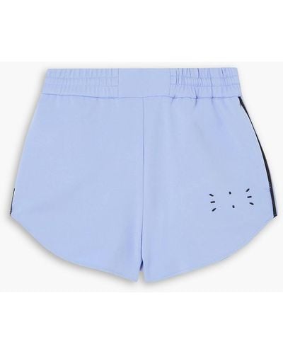 McQ Icon Stretch-neoprene Shorts - Blue
