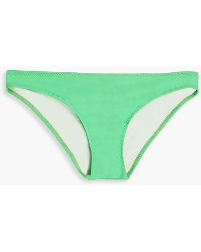 Solid & Striped Tief sitzendes bikini-höschen - Grün