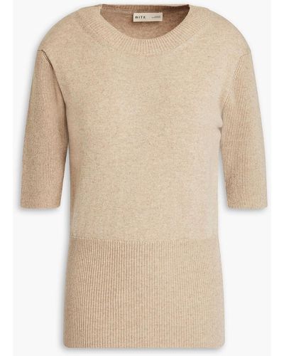 BITE STUDIOS Cashmere Sweater - Natural