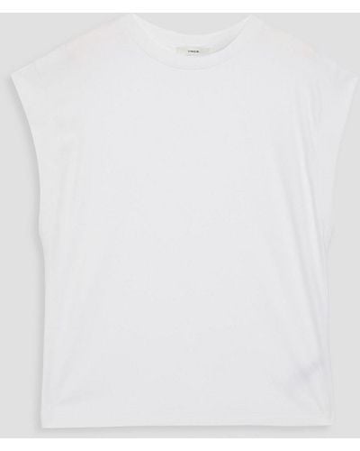 Vince Cotton-jersey T-shirt - White