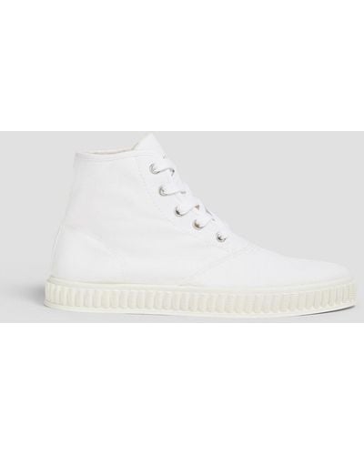 Maison Margiela Canvas High-top Trainers - White