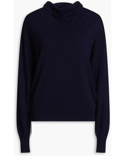 3.1 Phillip Lim Wool And Cashmere-blend Turtleneck Sweater - Blue
