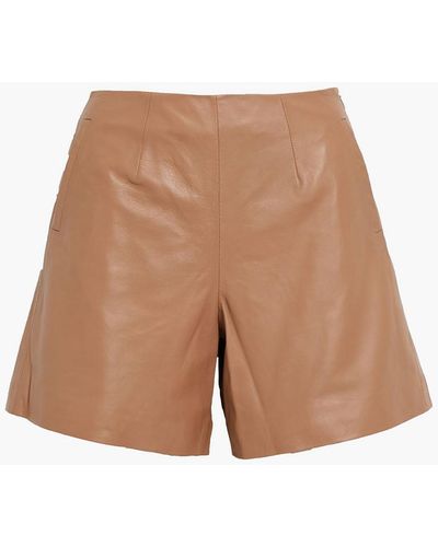 Muubaa Harmony Leather Shorts - Multicolor