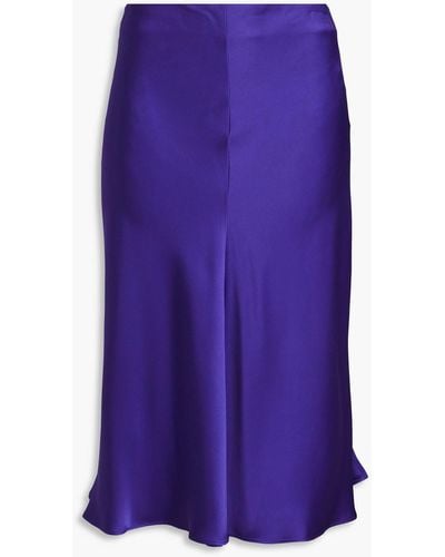 Stella McCartney Satin Skirt - Purple