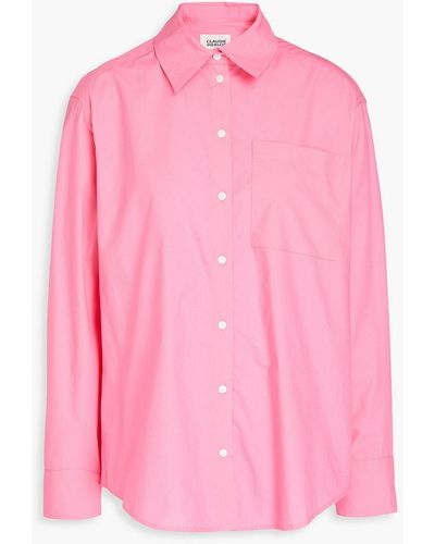 Claudie Pierlot Cotton-poplin Shirt - Pink