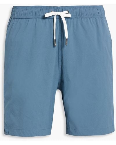 Onia Charles Mid-length Swim Shorts - Blue