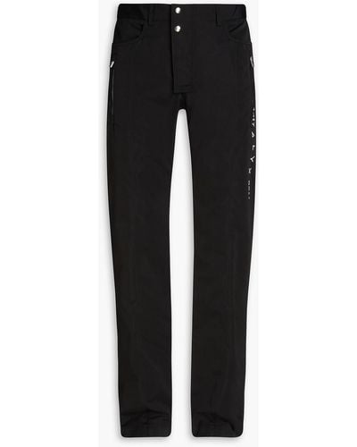 1017 ALYX 9SM Printed Faille Trousers - Black