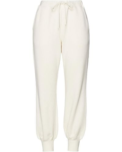 Zimmermann Printed French Cotton-blend Terry Track Pants - White