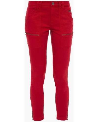 Red Skinny pants for Women | Lyst Canada