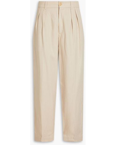 Jacquemus Woven Trousers - Natural