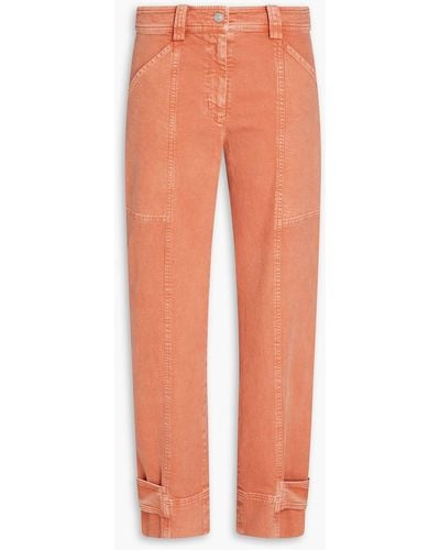 A.L.C. High-rise Tapered Jeans - Orange