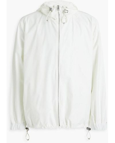 Sandro Surf Shell Hooded Jacket - White