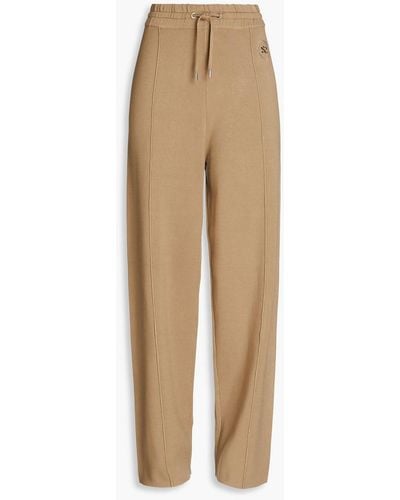 Sandro Knitted Track Trousers - Natural