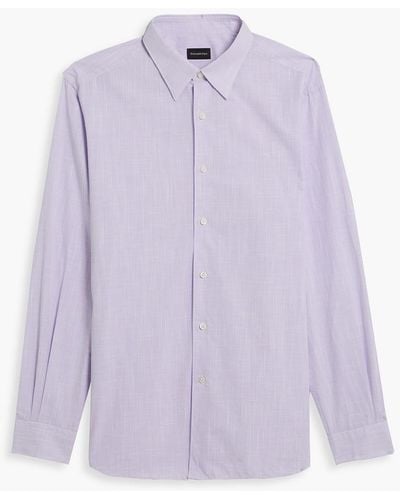 Zegna Oxford Shirt - Purple