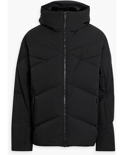 Fusalp Baqueira Quilted Hooded Ski Jacket - Black