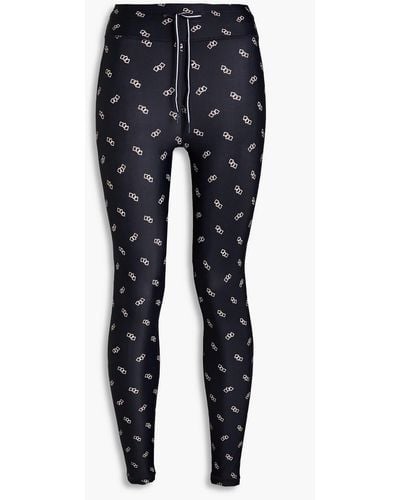 The Upside Bedruckte stretch-leggings - Blau