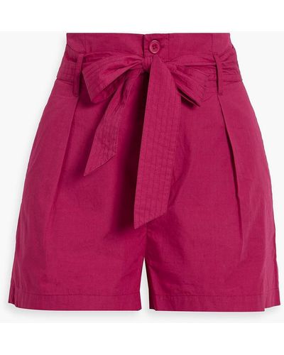 Antik Batik Kira Cotton-poplin Shorts - Pink