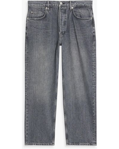 IRO Rod Faded Denim Jeans - Gray