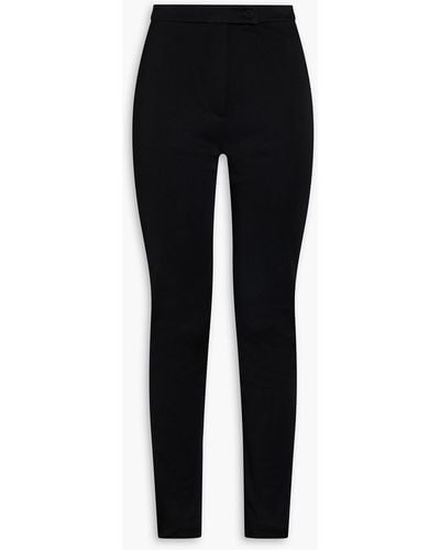 Emporio Armani Jersey High-rise leggings - Black