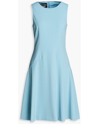Boutique Moschino Crepe Dress - Blue