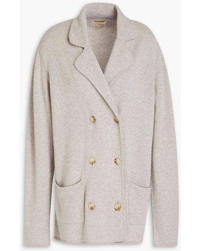Loulou Studio Eldey Double-breasted Cashmere Cardigan - Natural