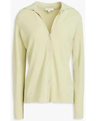 Vince Knitted Cardigan - Yellow
