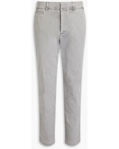 James Perse Strech Cotton-twill Chinos - Grey