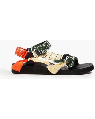 ARIZONA LOVE Trekky sandalen aus webstoff mit paisley-print - Grün