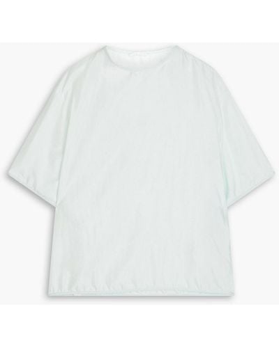 Jil Sander Satin T-shirt - White