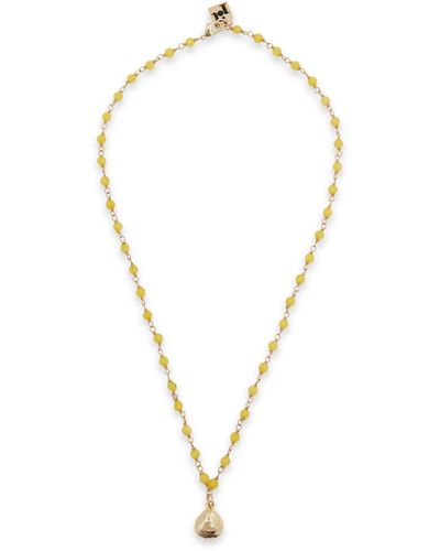 Rosantica Gold-tone Quartz Necklace - Yellow