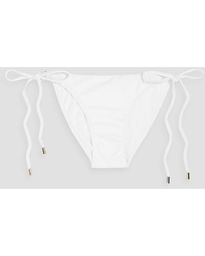 Melissa Odabash Florence Low-rise Bikini Briefs - White