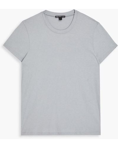James Perse T-shirt aus baumwoll-jersey - Grau