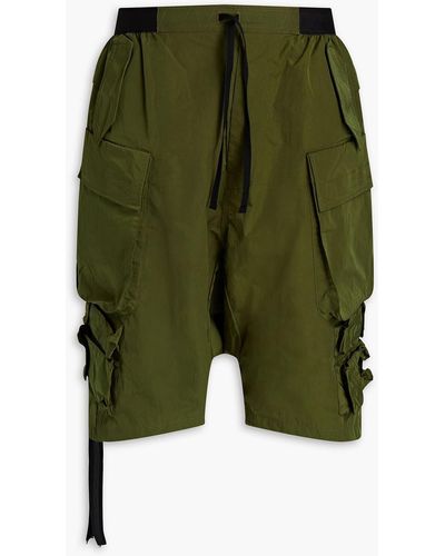 Unravel Project Shell Cargo Pants - Green