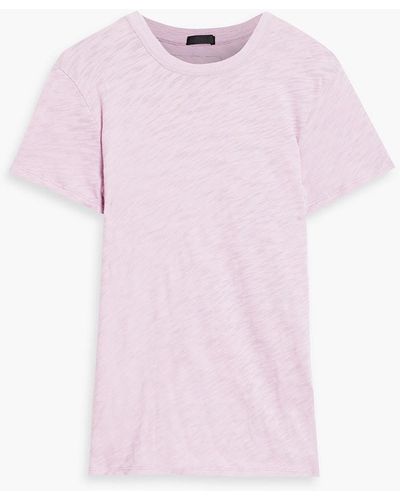 ATM Slub Cotton-jersey T-shirt - Pink