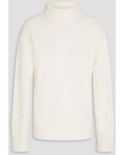Emporio Armani Cashmere Turtleneck Sweater - Natural