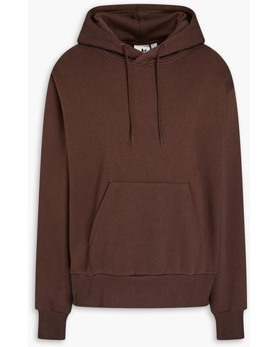 adidas Originals Printed French Cotton-terry Hoodie - Brown