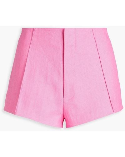 Jacquemus Limao shorts aus stretch-twill - Pink