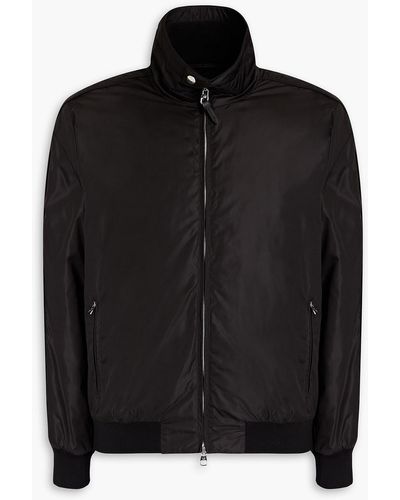 Dunhill Shell Bomber Jacket - Black