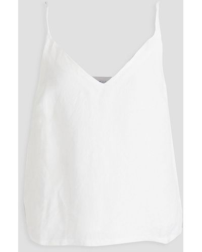 Seafolly Linen-blend Camisole - White