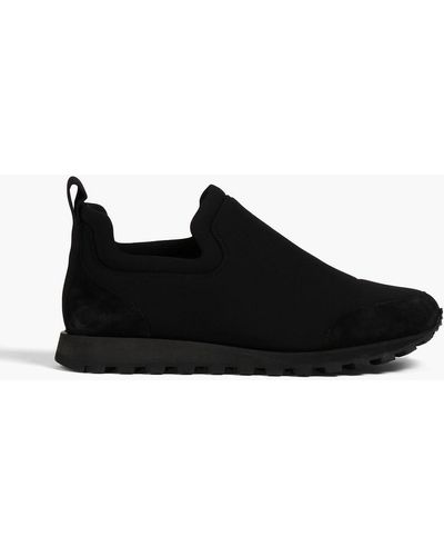 James Perse Zuma Neoprene Slip-on Trainers - Black