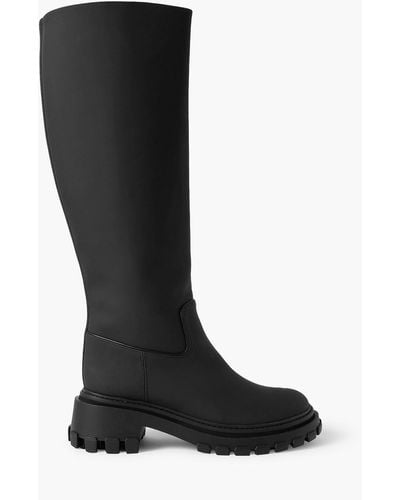 Porte & Paire Rubber Rain Boots - Black