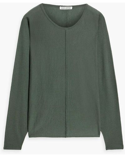 Autumn Cashmere Oversized Cashmere Sweater - Green