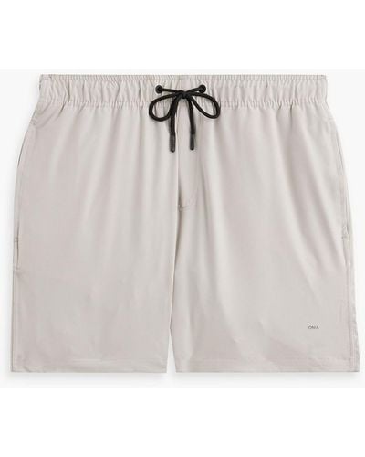 Onia Comfort Mid-length Swim Shorts - Grey