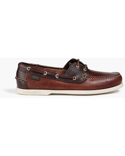 G.H. Bass & Co. Jetty Ii Two-tone Leather Boat Shoes - Brown