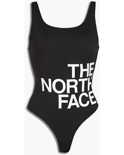 The North Face Body aus stretch-material mit logoprint - Schwarz