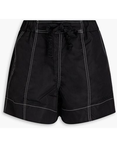 Ganni Shell Shorts - Black