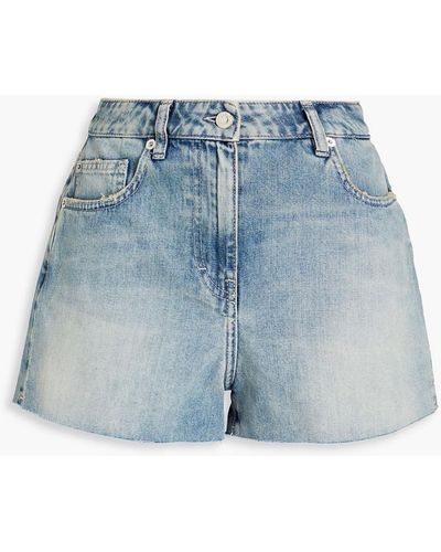 IRO Distressed Denim Shorts - Blue