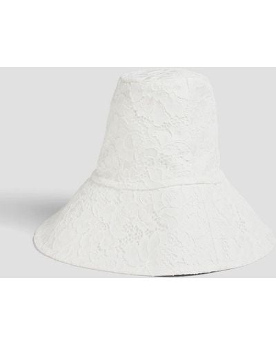 Zimmermann Corded lace sunhat - Weiß