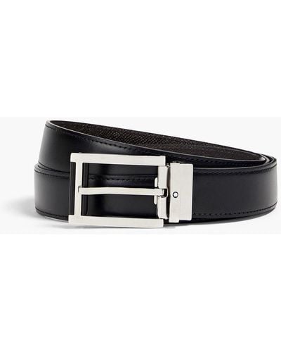 Montblanc Leather Belt - Black