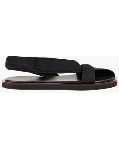 Neous Sandalen aus stretch-strick - Schwarz